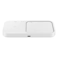   Samsung EP-P5400 Duo vezeték nélküli wireless gyorstöltő állomás hálózati adapterrel, 15W, fehér