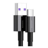   Baseus Superior USB-C gyorstöltő töltő- és adatkábel, 1m, fekete