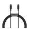 Baseus Superior USB-C / USB-C gyorstöltő töltő- és adatkábel, 1m, fekete