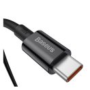 Baseus Superior USB-C / USB-C gyorstöltő töltő- és adatkábel, 1m, fekete