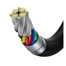 Baseus Superior USB-C / USB-C gyorstöltő töltő- és adatkábel, 1m, fekete