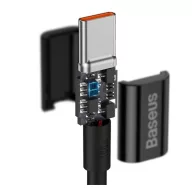   Baseus Superior USB-C / USB-C gyorstöltő töltő- és adatkábel, 1m, fekete