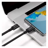   Baseus Superior USB-C / USB-C gyorstöltő töltő- és adatkábel, 1m, fekete