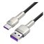 Baseus Cafule USB-C gyorstöltő töltő- és adatkábel, 0,25m, fekete