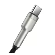   Baseus Cafule USB-C gyorstöltő töltő- és adatkábel, 0,25m, fekete
