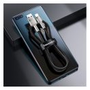 Baseus Cafule USB-C gyorstöltő töltő- és adatkábel, 0,25m, fekete