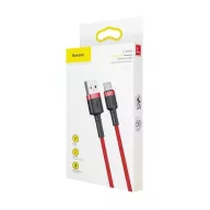   Baseus Cafule USB-C gyorstöltő töltő- és adatkábel, 1m, piros