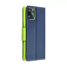 Fancy Samsung Galaxy S22 Ultra flip tok, kék-lime