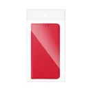 Magnet Samsung Galaxy S22 Ultra mágneses flip tok, piros