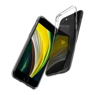   Spigen Crystal Flex Apple iPhone SE 2022 / 2020 / 8 / 7  tok, Crystal Clear, átlátszó
