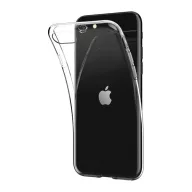   Spigen Crystal Flex Apple iPhone SE 2022 / 2020 / 8 / 7  tok, Crystal Clear, átlátszó