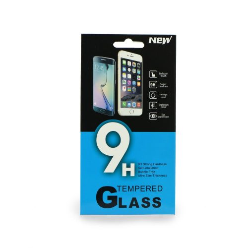Huawei P20 Lite, Kijelzővédő fólia, ütésálló fólia (az íves részre NEM hajlik rá!), Tempered Glass (edzett üveg), Clear