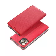 Magnet Samsung Galaxy M53 5G mágneses flip tok, piros