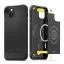 Spigen Rugged Armor Mag Apple iPhone 14 tok, Matte Black Magsafe, fekete