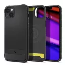 Spigen Rugged Armor Mag Apple iPhone 14 tok, Matte Black Magsafe, fekete