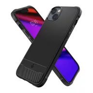   Spigen Rugged Armor Mag Apple iPhone 14 tok, Matte Black Magsafe, fekete