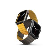   Uniq Revix mágneses szilikon szíj Apple Watch 42/44/45/49mm, mustár/khaki
