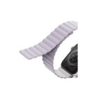 Uniq Revix mágneses szilikon szíj Apple Watch 42/44/45/49mm, lila/fehér