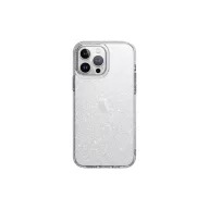   Uniq Lifepro Xtreme Tinsel Apple iPhone 14 Pro Max, csillámos szilikon tok, átlátszó