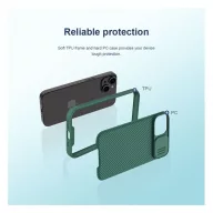   Nillkin CamShield Pro Apple iPhone 14 műanyag hátlap tok, fekete