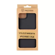   Tactical Velvet Smoothie Apple iPhone 14 Plus tok, Asphalt, fekete