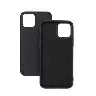Forcell Szilikon LITE hátlap tok Apple iPhone 14, fekete