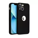 Forcell Soft szilikon hátlap tok Apple iPhone 14, fekete