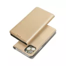 Magnet Apple iPhone 14 Plus mágneses flip tok, arany