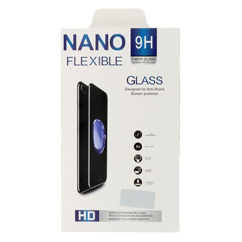Apple iPhone 7 Plus / 8 Plus, Kijelzővédő fólia, ütésálló fólia, Tempered Glass (edzett üveg), Nano Flexi Glass, Clear