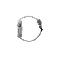 Uniq Monos Apple Watch 44/45mm hibrid szíj + tok, szürke