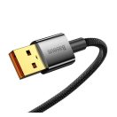 Baseus Dynamic USB / USB-C gyorstöltő töltő- és adatkábel, 100W, 1m, fekete