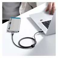   Baseus Dynamic USB / USB-C gyorstöltő töltő- és adatkábel, 100W, 1m, fekete