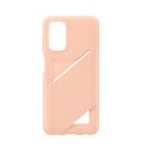 Samsung Galaxy A13 5G Card Slot, gyári tok, barack, EF-OA136TP