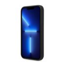 Guess Silicone Metal Logo MagSafe Apple iPhone 14 Pro hátlap tok, fekete