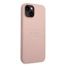 Guess PU Saffiano Apple iPhone 14 Plus bőr hátlap tok, rózsaszín