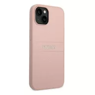   Guess PU Saffiano Apple iPhone 14 Plus bőr hátlap tok, rózsaszín