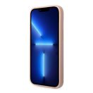 Guess PU Saffiano Apple iPhone 14 Plus bőr hátlap tok, rózsaszín