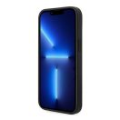 Guess PU Saffiano Apple iPhone 14 Plus bőr hátlap tok, fekete