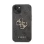 Guess PU 4G Metal Logo Apple iPhone 14 Plus hátlap tok, szürke