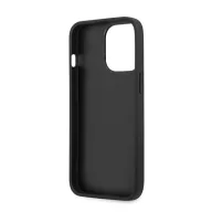   Guess PU 4G Metal Logo Apple iPhone 14 Pro Max hátlap tok, szürke