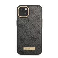 Guess PU 4G MagSafe Apple iPhone 14 Plus hátlap tok, fekete