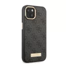 Guess PU 4G MagSafe Apple iPhone 14 Plus hátlap tok, fekete