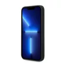 Guess Liquid Silicone Metal Logo Apple iPhone 14 Plus hátlap tok, fekete