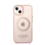 Guess Translucent MagSafe Apple iPhone 14 Plus hátlap tok, rózsaszín