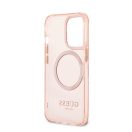 Guess Translucent MagSafe Apple iPhone 13 Pro Max hátlap tok, rózsaszín
