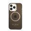 Guess Translucent MagSafe Apple iPhone 13 Pro Max hátlap tok, fekete