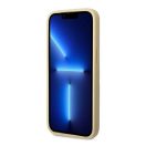 Guess Glitter Flakes Metal Logo Apple iPhone 14 Pro hátlap tok, arany