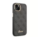 Guess Metal Camera Outline Apple iPhone 14 Plus hátlap tok, fekete