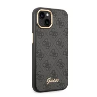  Guess Metal Camera Outline Apple iPhone 14 Plus hátlap tok, fekete