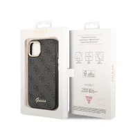  Guess Metal Camera Outline Apple iPhone 14 Plus hátlap tok, fekete